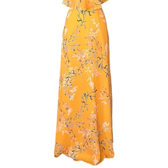 HOUSE OF HARLOW 1960 x Revolve Maxi Dress Zoe Halter Tropical Floral - Picture 6 of 16